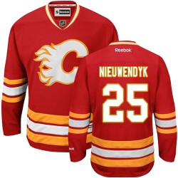 Joe Nieuwendyk Calgary Flames Reebok Authentic Third Jersey (Red)
