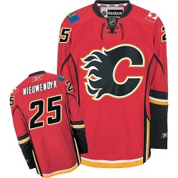 Joe Nieuwendyk Calgary Flames Reebok Premier Home Jersey (Red)