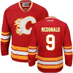 Lanny McDonald Calgary Flames Reebok Authentic Third Jersey (Red)