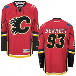 Sam Bennett Calgary Flames Reebok Authentic Home Jersey (Red)