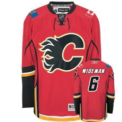 Dennis Wideman Calgary Flames Reebok Premier Home Jersey (Red)