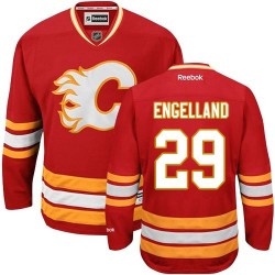 Deryk Engelland Calgary Flames Reebok Authentic Third Jersey (Red)