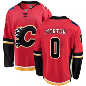 Sam Morton Calgary Flames Fanatics Branded Youth Breakaway Home Jersey (Red)
