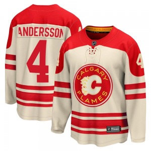 Rasmus Andersson Calgary Flames Fanatics Branded Premier Breakaway 2023 Heritage Classic Jersey (Cream)