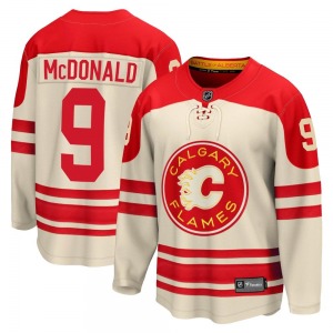 Lanny McDonald Calgary Flames Fanatics Branded Premier Breakaway 2023 Heritage Classic Jersey (Cream)