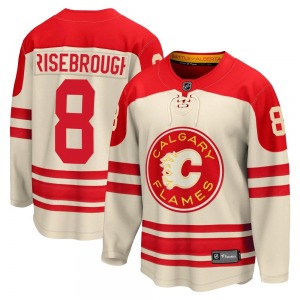 Doug Risebrough Calgary Flames Fanatics Branded Premier Breakaway 2023 Heritage Classic Jersey (Cream)