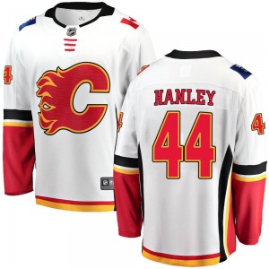 Joel Hanley Calgary Flames Fanatics Branded Youth Breakaway Away Jersey (White)