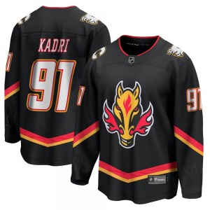 Nazem Kadri Calgary Flames Fanatics Branded Premier Breakaway 2022/23 Alternate Jersey (Black)