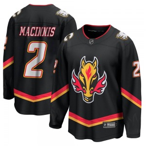 Al MacInnis Calgary Flames Fanatics Branded Premier Breakaway 2022/23 Alternate Jersey (Black)
