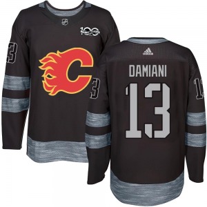 Riley Damiani Calgary Flames Youth Authentic 1917-2017 100th Anniversary Jersey (Black)