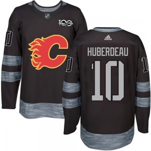Jonathan Huberdeau Calgary Flames Youth Authentic 1917-2017 100th Anniversary Jersey (Black)