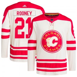Kevin Rooney Calgary Flames Adidas Youth Authentic 2023 Heritage Classic Primegreen Jersey (Cream)
