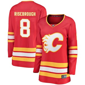 Doug Risebrough Calgary Flames Fanatics Branded Women's Breakaway Alternate Jersey (Red)