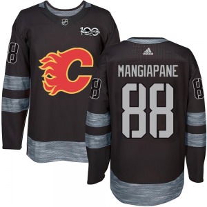 Andrew Mangiapane Calgary Flames Authentic 1917-2017 100th Anniversary Jersey (Black)