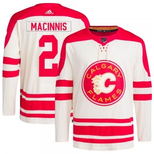 Al MacInnis Calgary Flames Adidas Authentic 2023 Heritage Classic Primegreen Jersey (Cream)