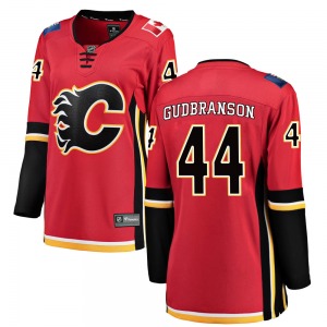 Erik Gudbranson Calgary Flames Fanatics Branded Women's Breakaway Home Jersey (Red)