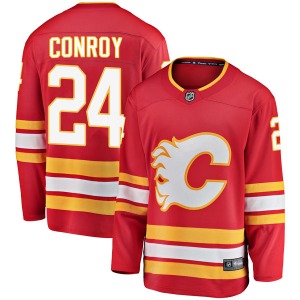 Craig Conroy Calgary Flames Fanatics Branded Youth Breakaway Alternate Jersey (Red)