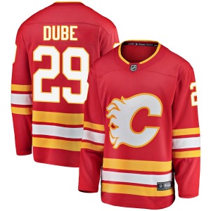 Dillon Dube Calgary Flames Fanatics Branded Youth Breakaway Alternate Jersey (Red)