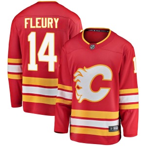 Theoren Fleury Calgary Flames Fanatics Branded Youth Breakaway Alternate Jersey (Red)