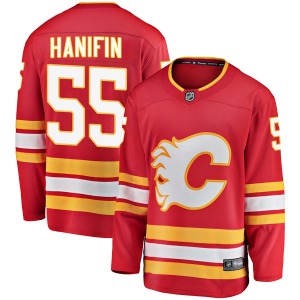 Noah Hanifin Calgary Flames Fanatics Branded Youth Breakaway Alternate Jersey (Red)