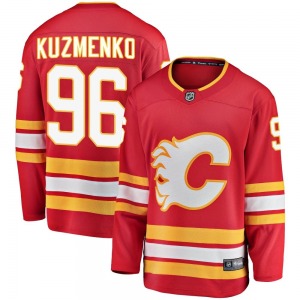 Andrei Kuzmenko Calgary Flames Fanatics Branded Youth Breakaway Alternate Jersey (Red)