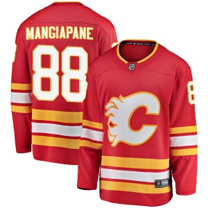 Andrew Mangiapane Calgary Flames Fanatics Branded Youth Breakaway Alternate Jersey (Red)