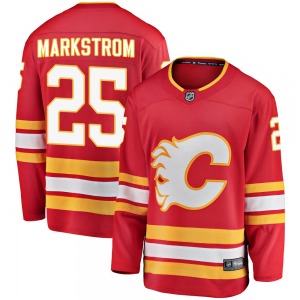 Jacob Markstrom Calgary Flames Fanatics Branded Youth Breakaway Alternate Jersey (Red)