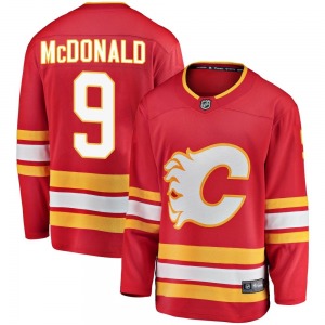 Lanny McDonald Calgary Flames Fanatics Branded Youth Breakaway Alternate Jersey (Red)