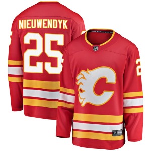 Joe Nieuwendyk Calgary Flames Fanatics Branded Youth Breakaway Alternate Jersey (Red)