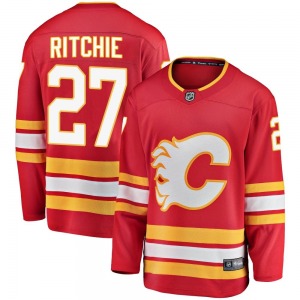 Nick Ritchie Calgary Flames Fanatics Branded Youth Breakaway Alternate Jersey (Red)