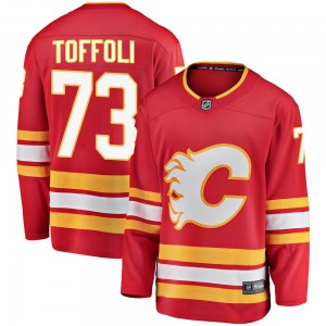 Tyler Toffoli Calgary Flames Fanatics Branded Youth Breakaway Alternate Jersey (Red)