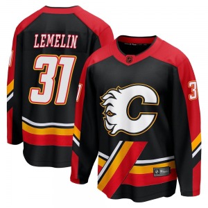 Rejean Lemelin Calgary Flames Fanatics Branded Youth Breakaway Special Edition 2.0 Jersey (Black)