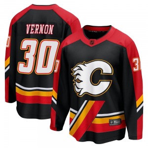 Mike Vernon Calgary Flames Fanatics Branded Youth Breakaway Special Edition 2.0 Jersey (Black)
