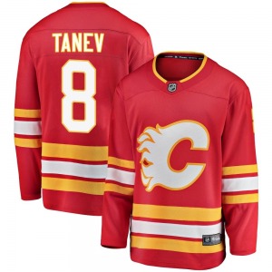 Christopher Tanev Calgary Flames Fanatics Branded Breakaway Alternate Jersey (Red)