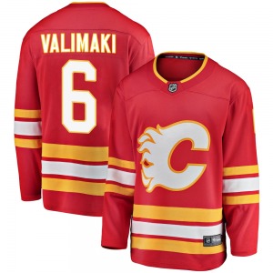 Juuso Valimaki Calgary Flames Fanatics Branded Breakaway Alternate Jersey (Red)