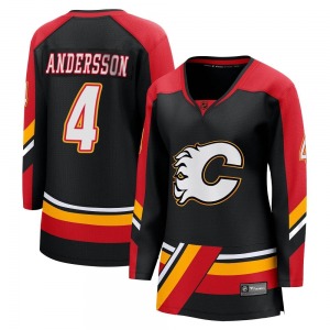 Rasmus Andersson Calgary Flames Fanatics Branded Women's Breakaway Special Edition 2.0 Jersey (Black)