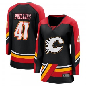 Matthew Phillips Calgary Flames Fanatics Branded Women's Breakaway Special Edition 2.0 Jersey (Black)