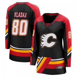Dan Vladar Calgary Flames Fanatics Branded Women's Breakaway Special Edition 2.0 Jersey (Black)