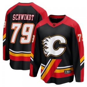 Cole Schwindt Calgary Flames Fanatics Branded Breakaway Special Edition 2.0 Jersey (Black)