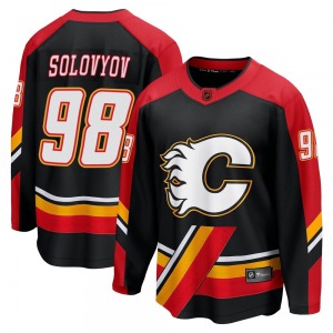 Ilya Solovyov Calgary Flames Fanatics Branded Breakaway Special Edition 2.0 Jersey (Black)