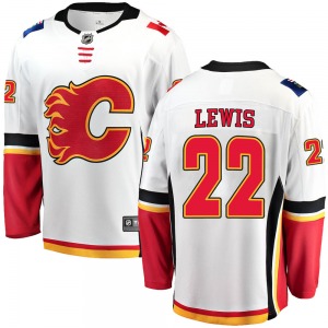 Trevor Lewis Calgary Flames Fanatics Branded Breakaway Away Jersey (White)