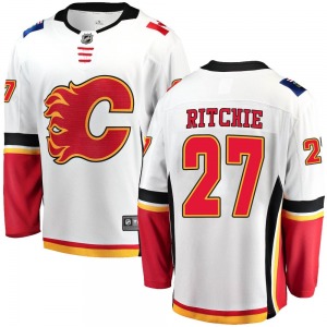 Nick Ritchie Calgary Flames Fanatics Branded Breakaway Away Jersey (White)