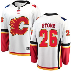 Michael Stone Calgary Flames Fanatics Branded Breakaway Away Jersey (White)