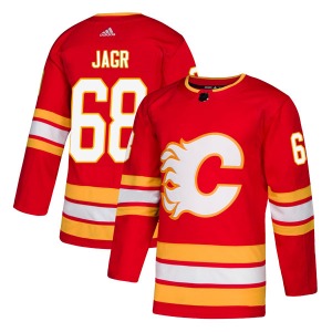 Jaromir Jagr Calgary Flames Adidas Youth Authentic Alternate Jersey (Red)