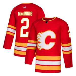 Al MacInnis Calgary Flames Adidas Youth Authentic Alternate Jersey (Red)