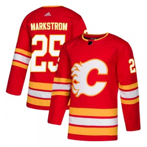 Jacob Markstrom Calgary Flames Adidas Youth Authentic Alternate Jersey (Red)