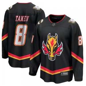 Chris Tanev Calgary Flames Fanatics Branded Youth Premier Breakaway 2022/23 Alternate Jersey (Black)