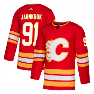 Calle Jarnkrok Calgary Flames Adidas Authentic Alternate Jersey (Red)